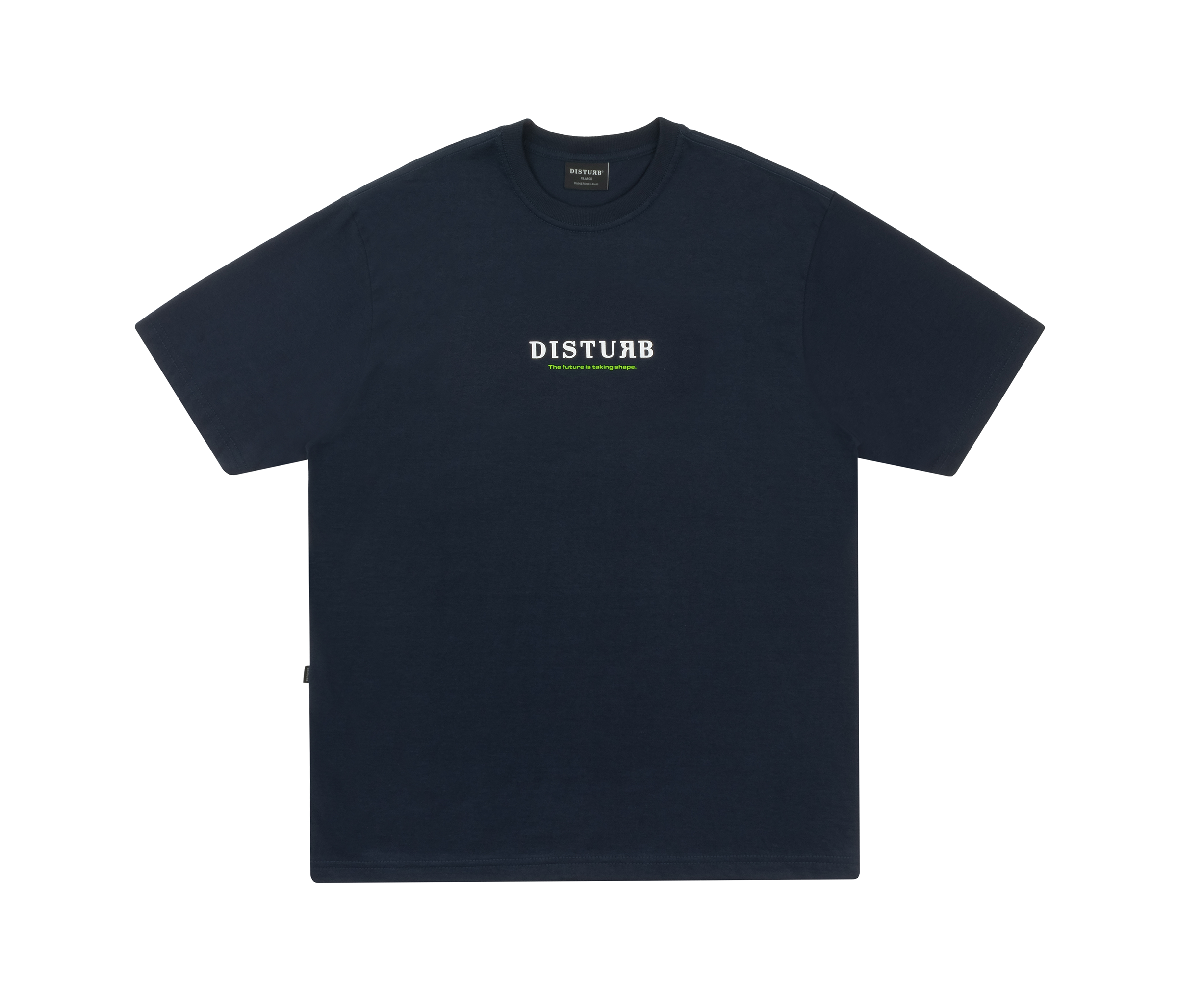 DISTURB - Camiseta Future Logo In Blue